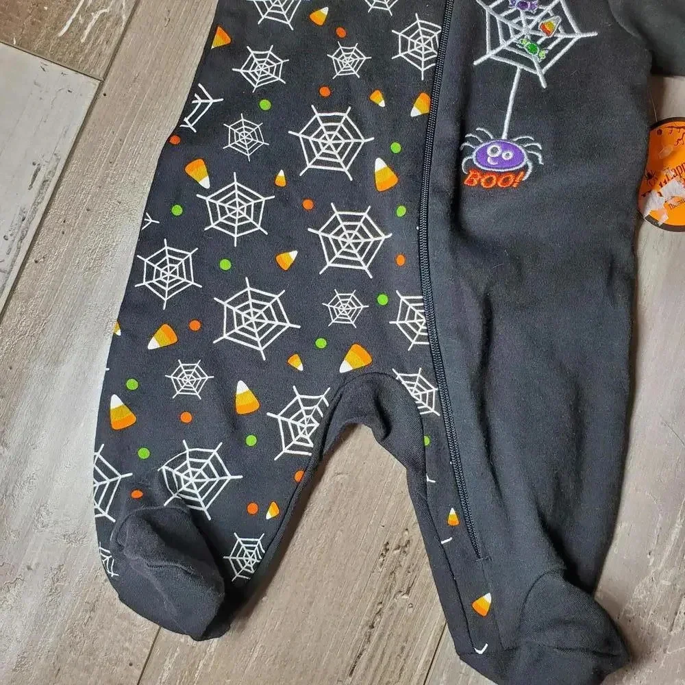 NWT Newborn NB Baby Halloween Onesie Playsuit Pajamas